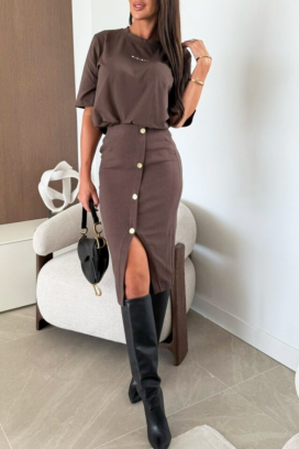 komplet DREVOLZA BROWN