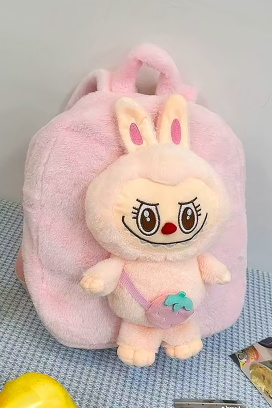 dječji ruksak LABUBU BERRY PINK