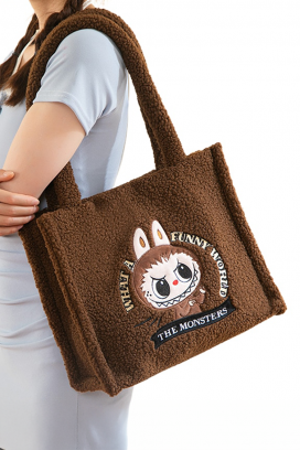 torba LABUBU MONSTERS BROWN