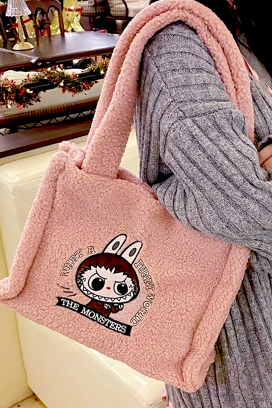 torba LABUBU MONSTERS PINK