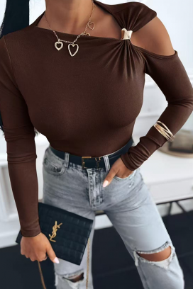 ženska bluza KLAMINA BROWN