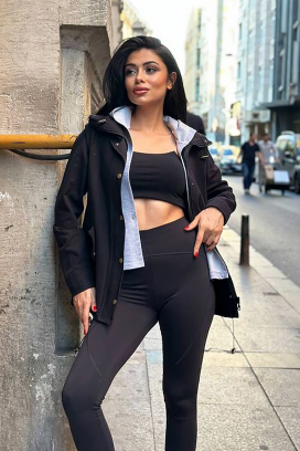 jakna ZELMIRDA BLACK