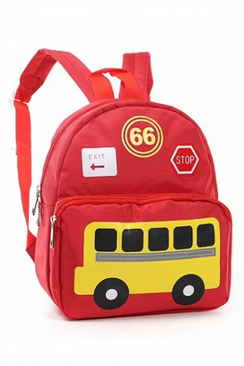 dječji ruksak BUSCHOOL RED