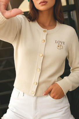 kardigan FRALINZA BEIGE