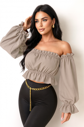 ženska bluza BLUZERA BEIGE