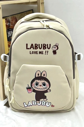 dječji ruksak LABUBULOVE BEIGE