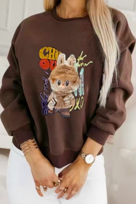 ženska bluza LABRONZA BROWN