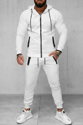 muški komplet KEVERZO WHITE