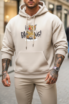 muška dukserica REBERGO BEIGE