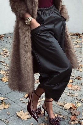 hlače VRAMONDA BLACK