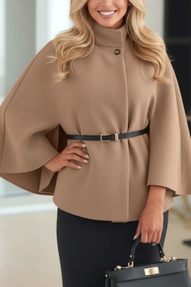 pončo KOLZERNA BEIGE