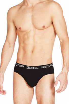 muške gaćice KAPPA FOUR SEASONS BLACK