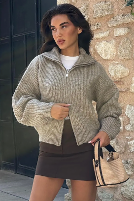 kardigan NELVIRA GREY