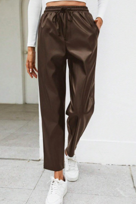 hlače CRUELZA BROWN