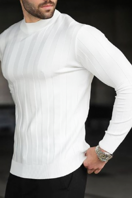 muška bluza PATRIX WHITE