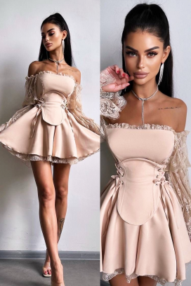 haljina HLONDINA PUDRA