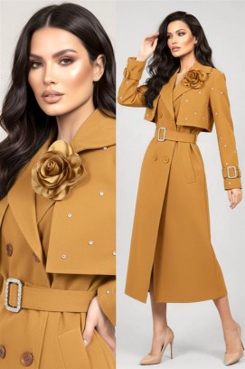 trench kaput RODILDA BEIGE