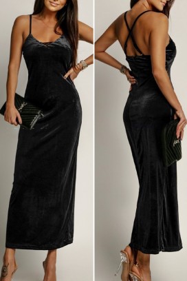 haljina ZERFILGA BLACK