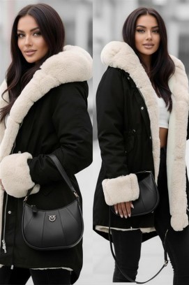 jakna LEILUSHA BLACK