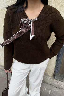 džemper SHARLINTA BROWN