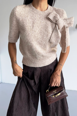 džemper DAFILDA BEIGE