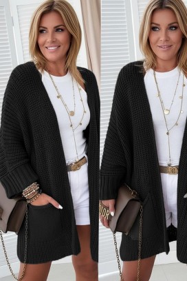 kardigan GLORDENZA BLACK
