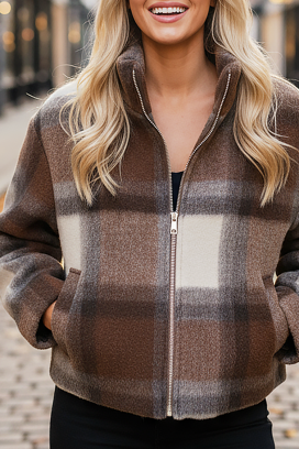 jakna JIONELGA BROWN