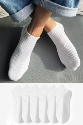 set od 6 muških čarapa ZIMOLO WHITE