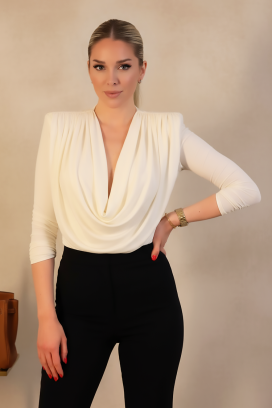 ženska bluza SEKLONDA ECRU