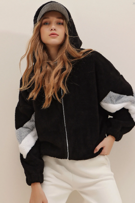 dukserica PLUVILZA BLACK