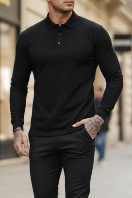 muška bluza LEROJO BLACK