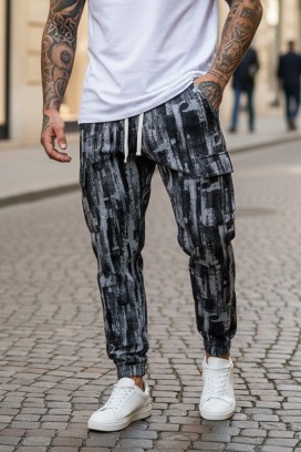 muške hlače ZIRMEN BLACK