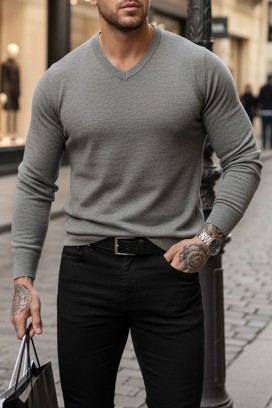 muški džemper MARKAN GREY