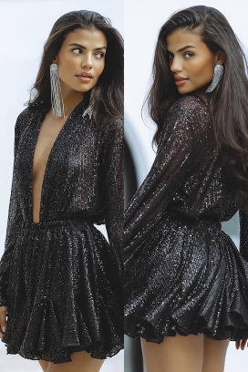 haljina EROTOLDA BLACK