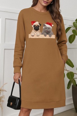 haljina ANELRINDA CAMEL