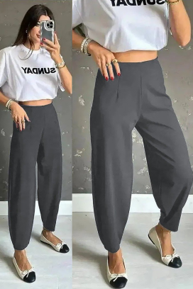 hlače AMAROLDA GRAFIT