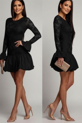 haljina ELVLINZA BLACK