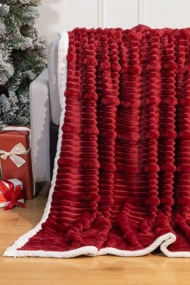 dekica NELMIRFA RED 160x200 cm