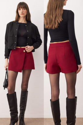 suknja - hlače ALDRELZA RED