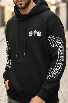 muška dukserica CHROMERO BLACK