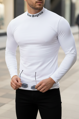 muška bluza BENOTO WHITE