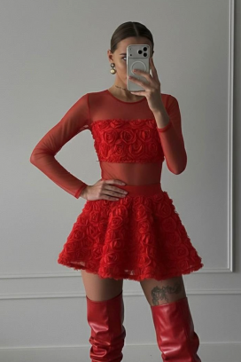 komplet ZANRENDA RED