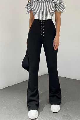 hlače BENDOLA BLACK