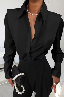 ženska košulja PLEVOLZA BLACK