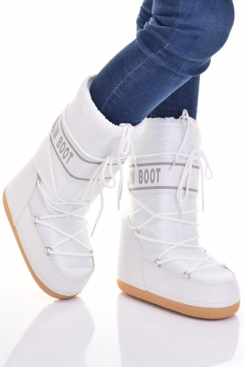 apres-skije MONLINZA WHITE