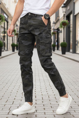 muške hlače LARTODO GRAFIT