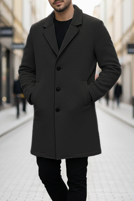 muški kaput MELFER BLACK