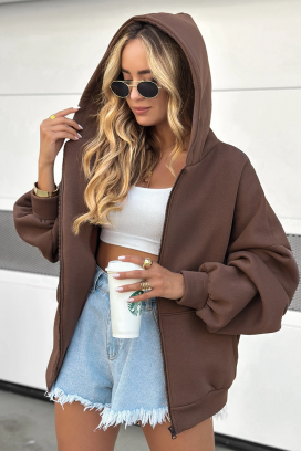 dukserica SPORVELDA BROWN