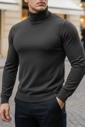 muški džemper DORODO GRAFIT