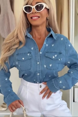 ženska košulja DRAVELZA BLUE